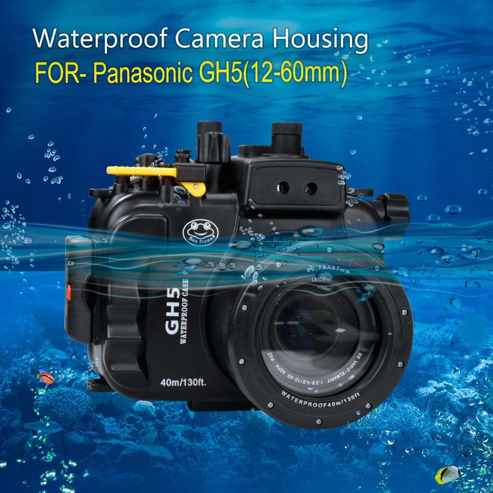 Sea Frogs Panasonic Lumix GH5 & GH5 S 40m/130ft Underwater Camera Housing with Standard port