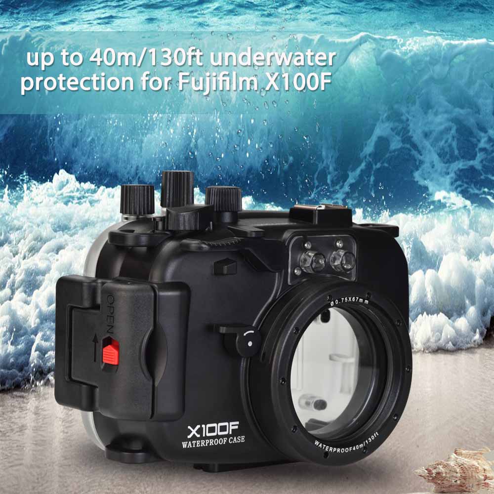 [未审核]SeaFrogs 40m/130ft Underwater Camera Housing for Fujifilm X100F