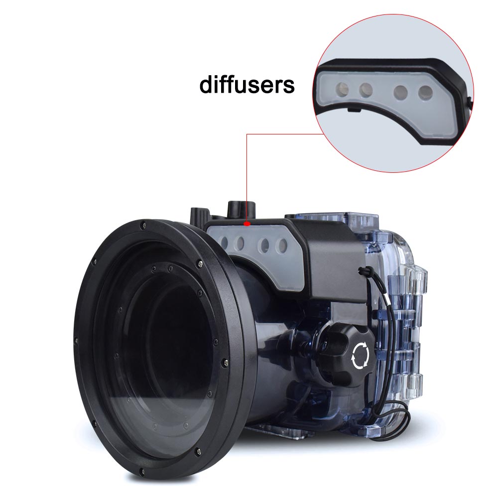 Sony DSC-RX100 VI 60m/195ft Sea Frogs Underwater Camera Housing