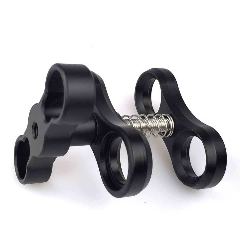 Standard Double Ball Clamp For Ball Underwater Light Arm System