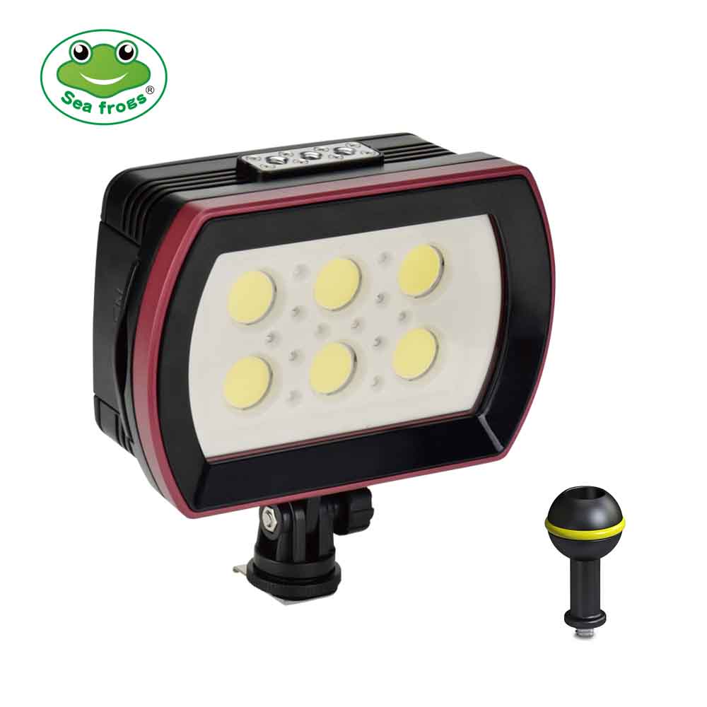Seafrogs SL-22 Model 6000LM 40m/130ft Video Light For Professional Diving