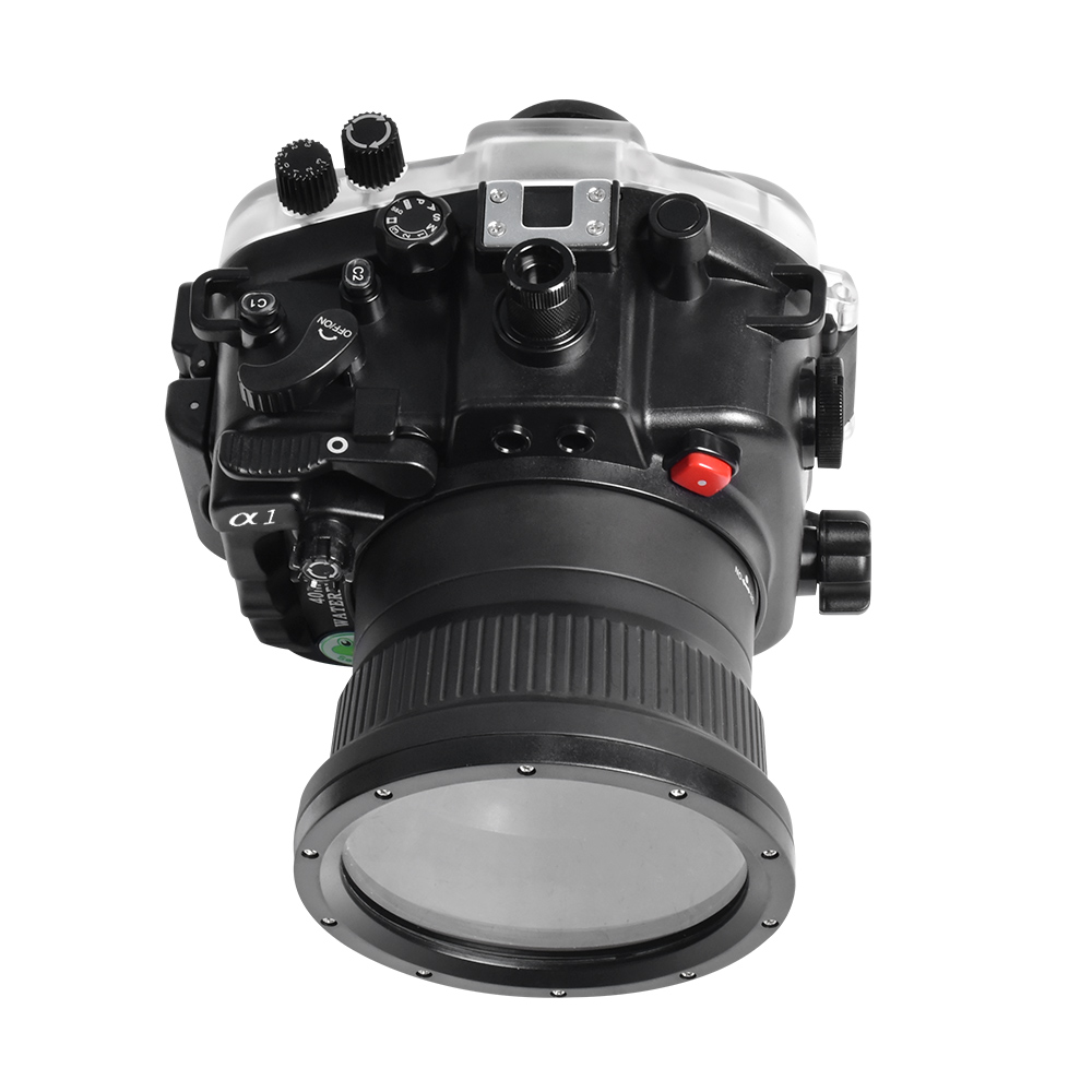 Sea Frogs 40M/130FT Underwater Camera Housing For Sony A1 With Standard Port (28-70mm)