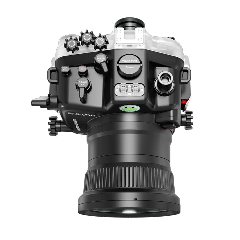 Sea Frogs 40M/130FT Underwater Camera Housing For Sony Alpha 7 IV  (ILCE-7M4 /α7 IV) With Standard Port (FL1655)