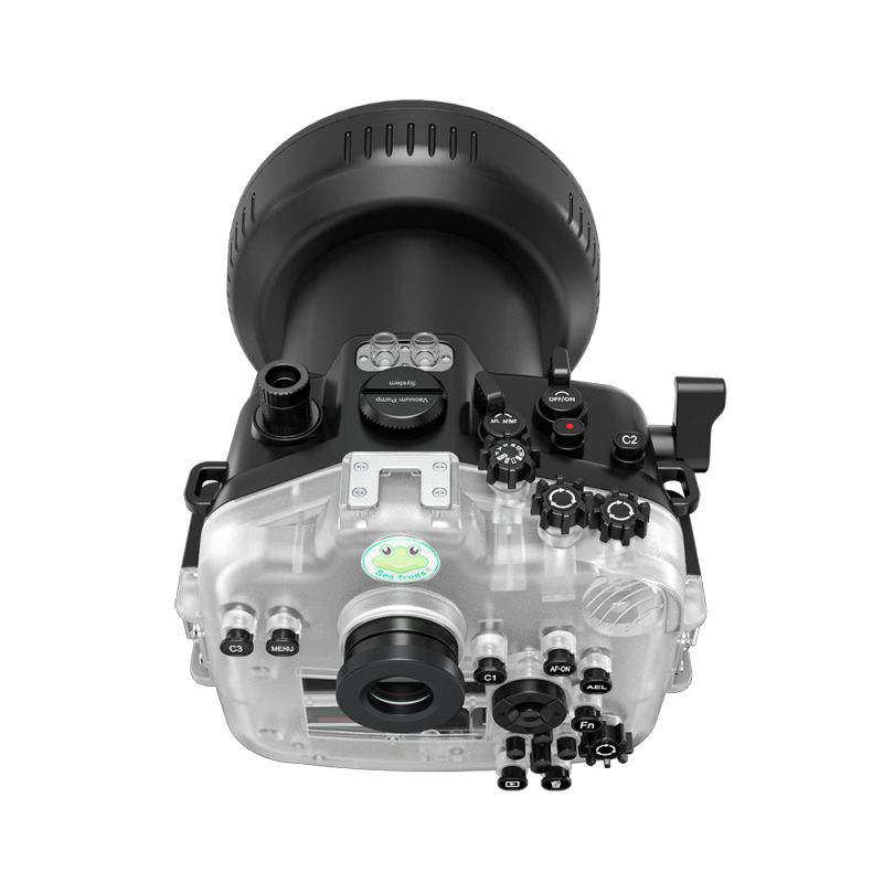 Sea Frogs 40M/130FT Underwater Camera Housing For Sony Alpha 7 IV  (ILCE-7M4 /α7 IV) With Standard Port (FL100)
