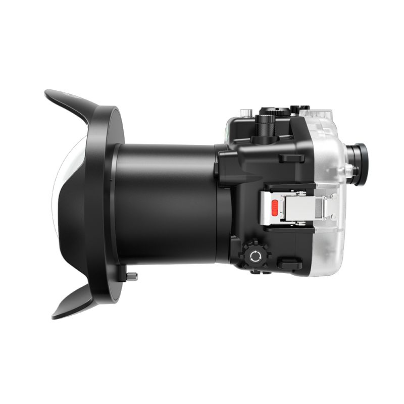 Sea Frogs 40M/130FT Underwater Camera Housing For Sony Alpha 7 IV  (ILCE-7M4 /α7 IV) With Dome Port (WA005-A)