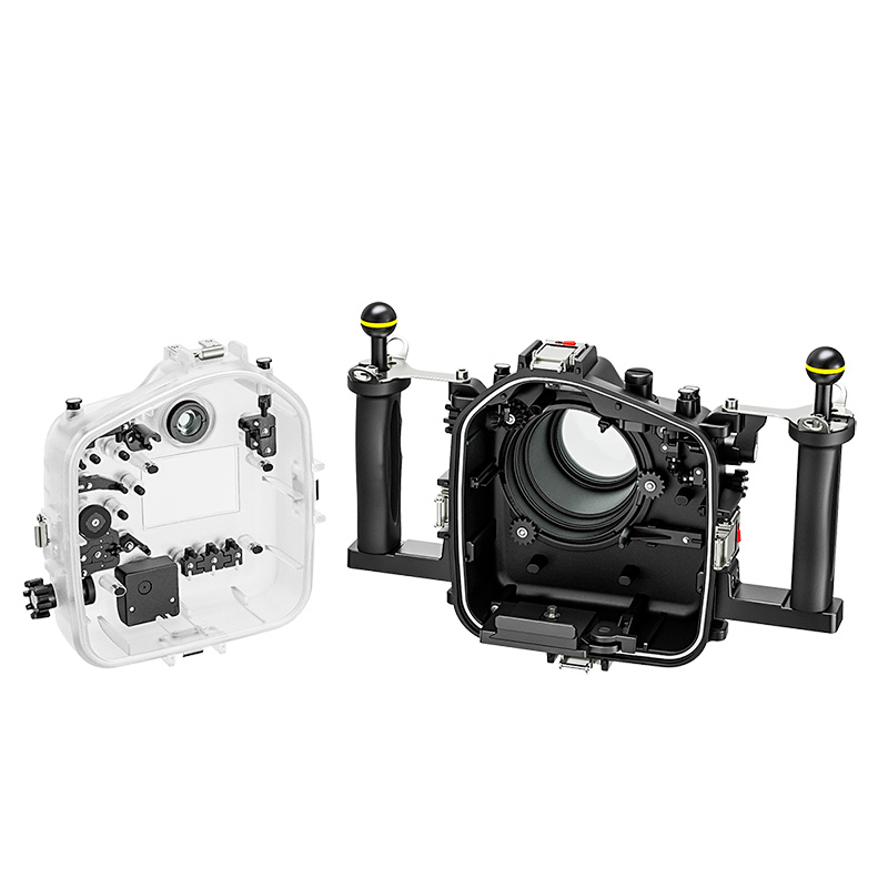Sea Frogs 40M/130FT Underwater Camera Housing For Canon EOS-R3 With FL60 Flat Port