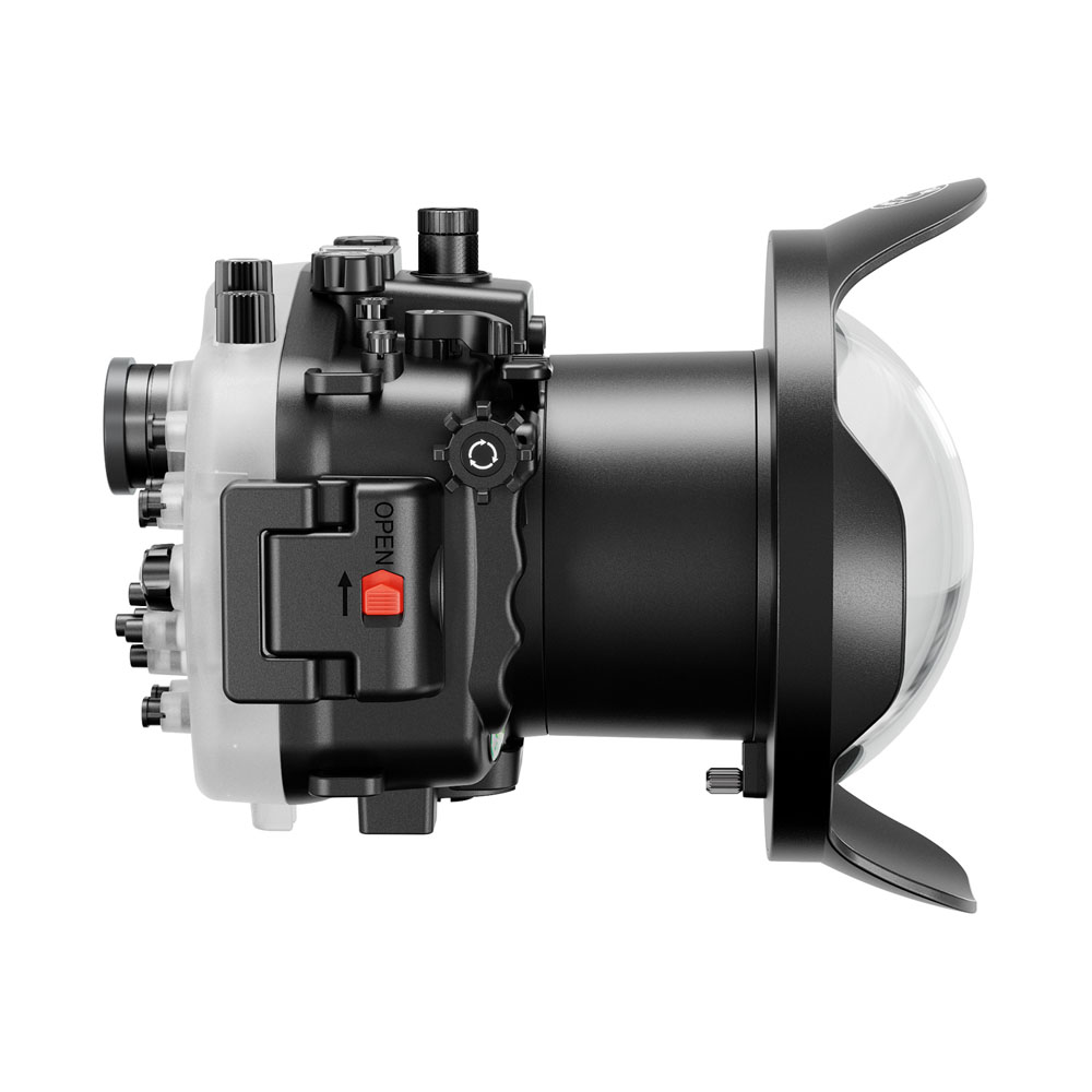 Sea Frogs 40M/130FT Underwater Camera Housing For Sony A7R III PRO With WA005-F Dome Port