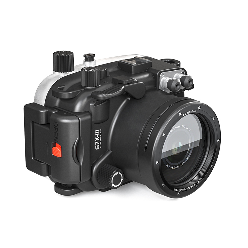 Canon G7X III 40m/130ft Sea Frogs Underwater Camera Housing