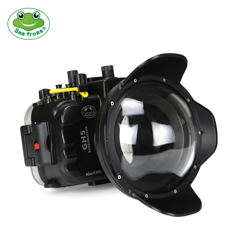Sea Frogs Panasonic Lumix GH5 & GH5 S 40m/130ft Underwater Camera Housing with Dome Port